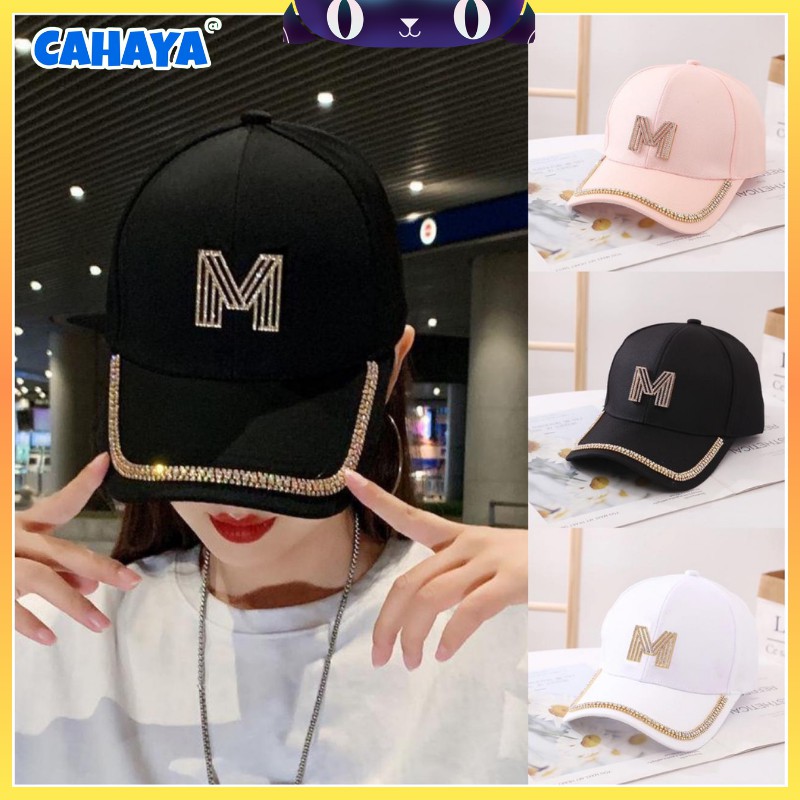 Topi Wanita Topi Fashion Bergaya Korea Topi Baseball A56 CAHAYA