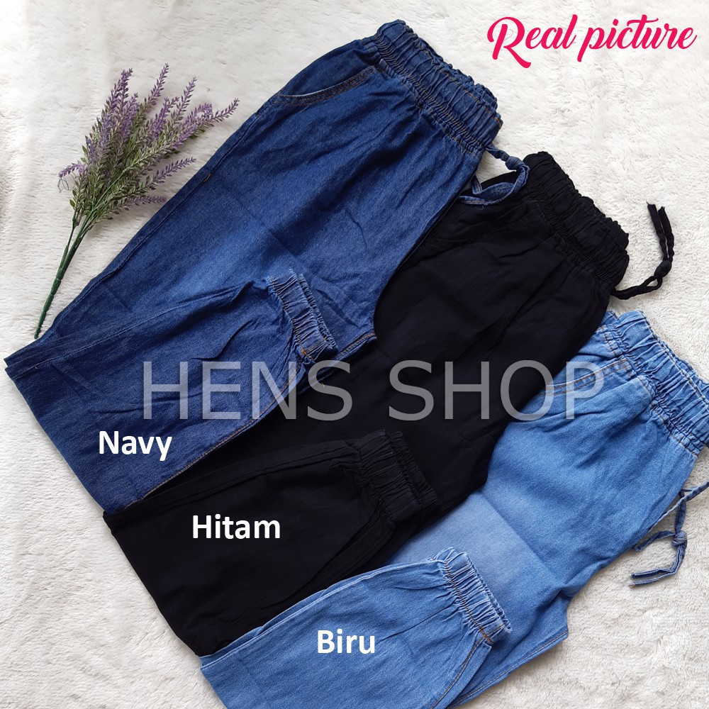 Sevia  JOGGER JEANS STANDART XL DAN JUMBO XXL