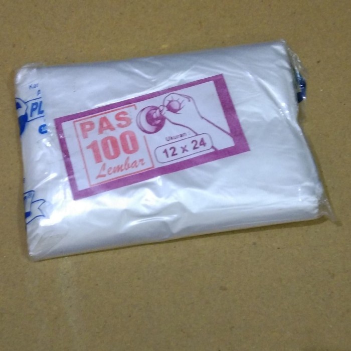 

Plasskuat 12X24 Plastik Anti Panas HDPE Kemasan Makanan Kuah