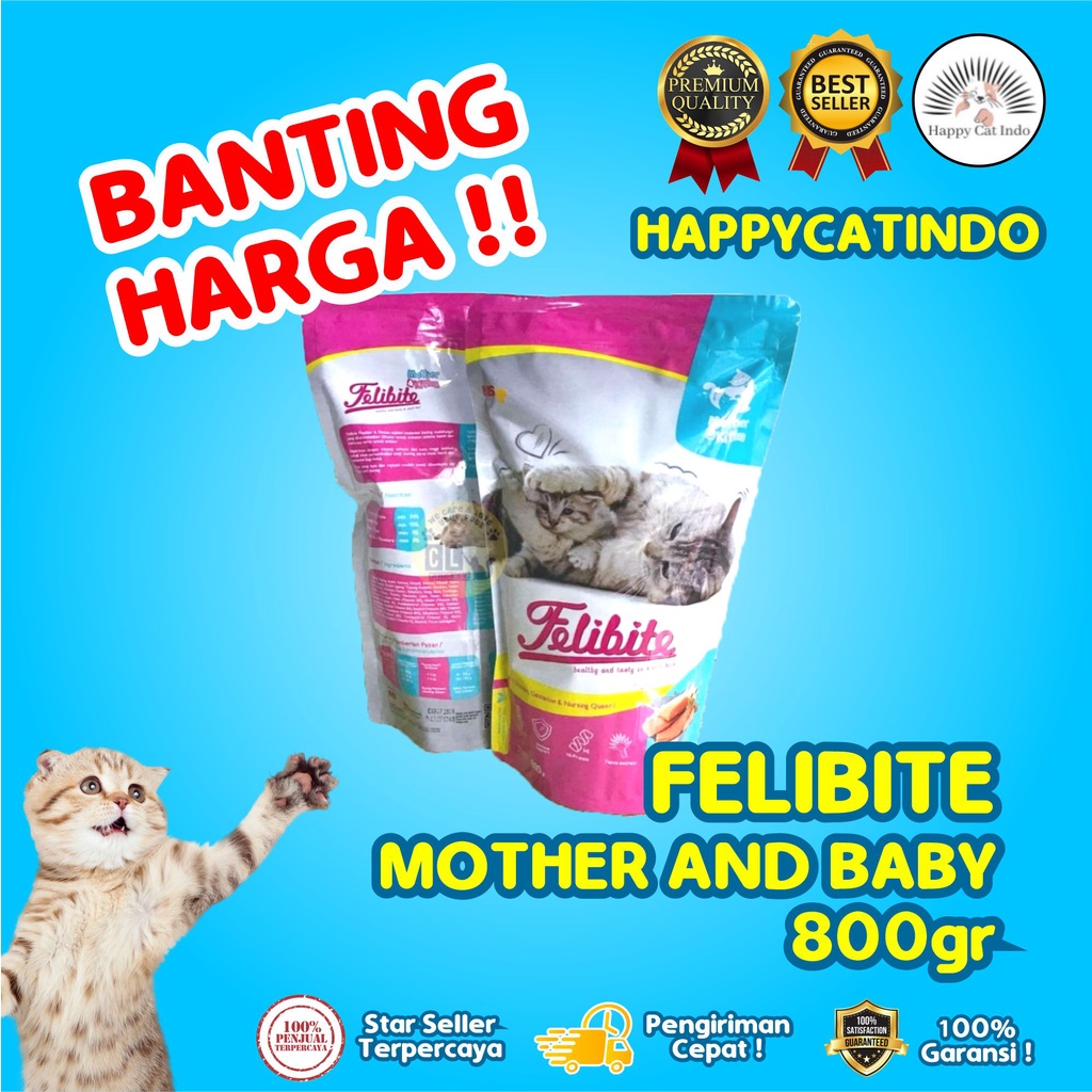 FELIBITE MOTHER AND BABY 800GR PREMIUM MAKANAN KUCING