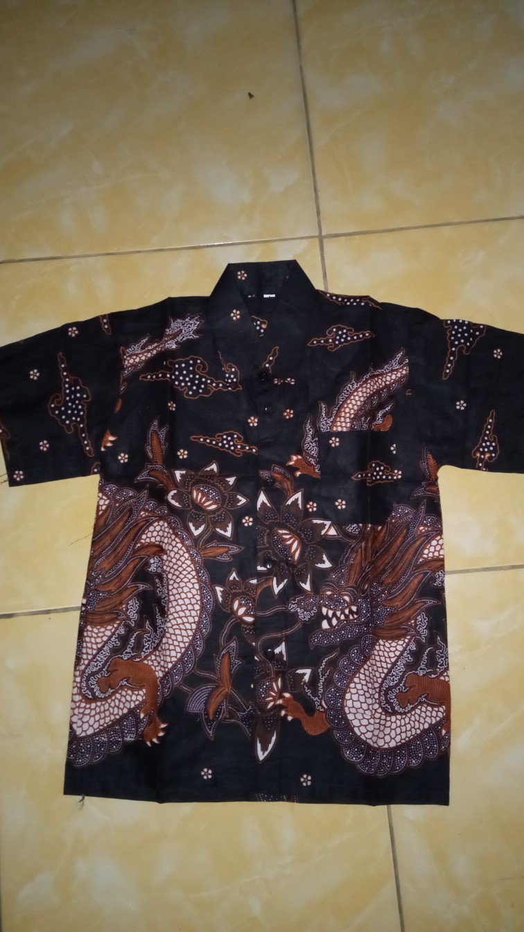 Batik Couple Keluarga Sania Ruffle Ori Ndoro Jowi Dnt Motif Naga Terbaru Dan Termurah