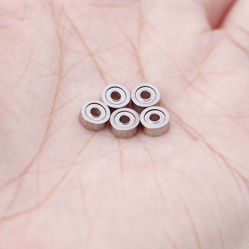 Deid 10Pcs MR62ZZ (2X6 X 2.5mm) Bola Bearing metal mini Presisi