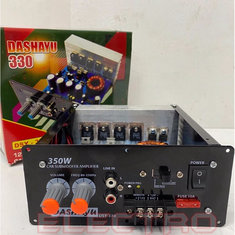 ESHOP- power kit subwoofer monoblok bass master 330