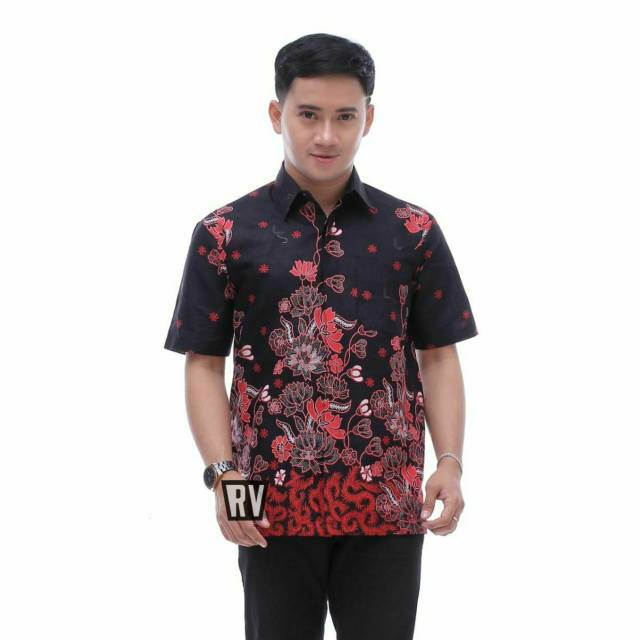 NEW ARRIVAL DISTRO BATIK PRIA BORDIR SOGAN HRB026 BATIKAF NOTOARTO BATIK 002