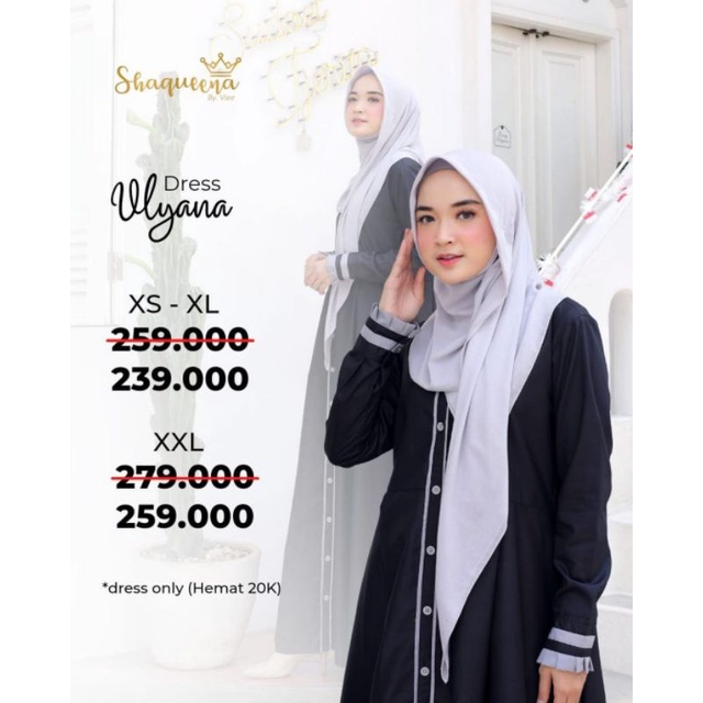ULYANA DRESS by SHAQUEENA INDONESIA