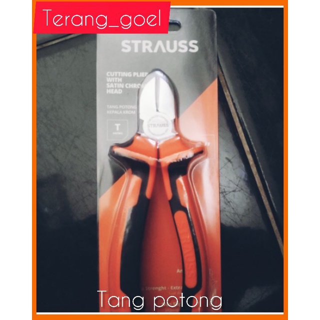 TANG POTONG STRAUSS 6 INCH / STRAUSS TANG POTONG 6 INCH