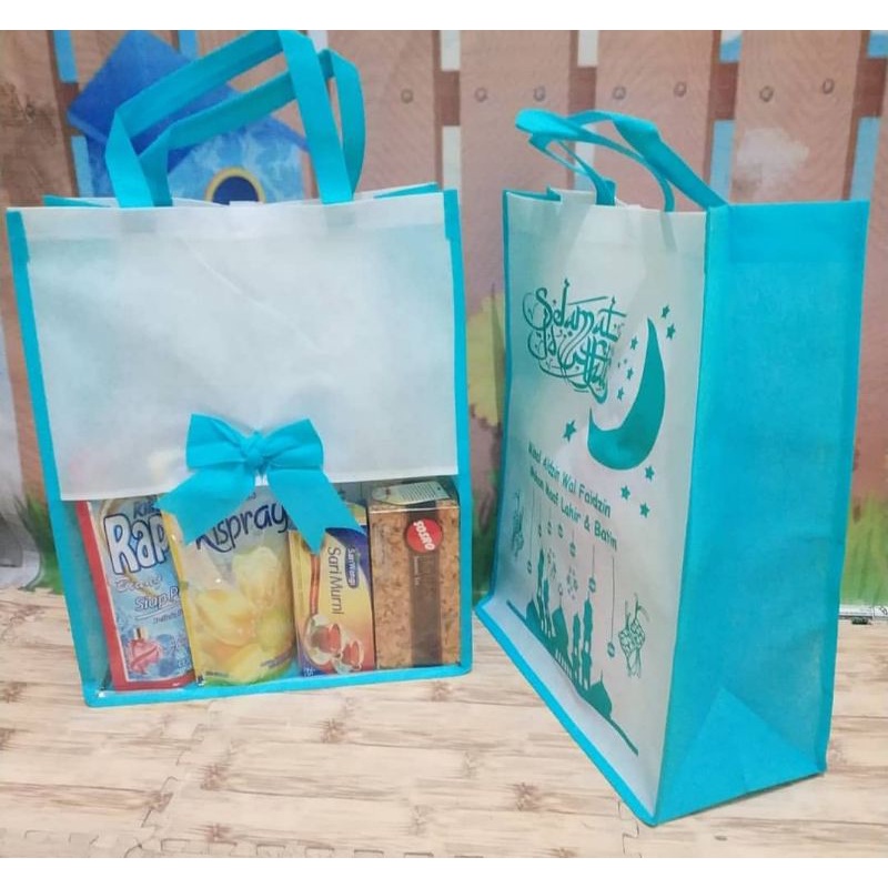 

Tas parcel lebaran idulfitri, tas bingkisan parcel, godie bag idul fitri, godiebag lebaran murah