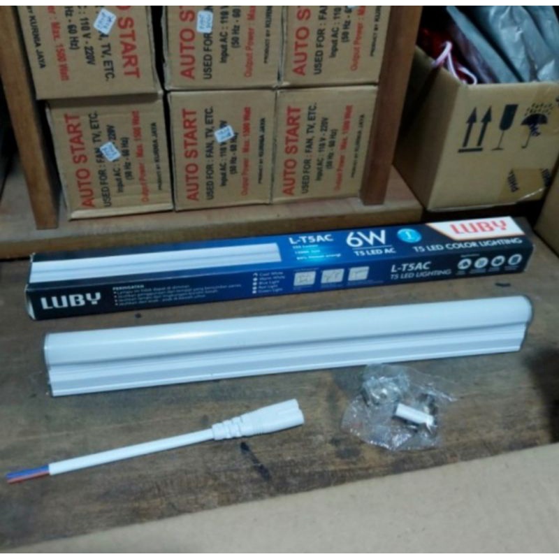 Lampu led T5 luby 6watt 30cm