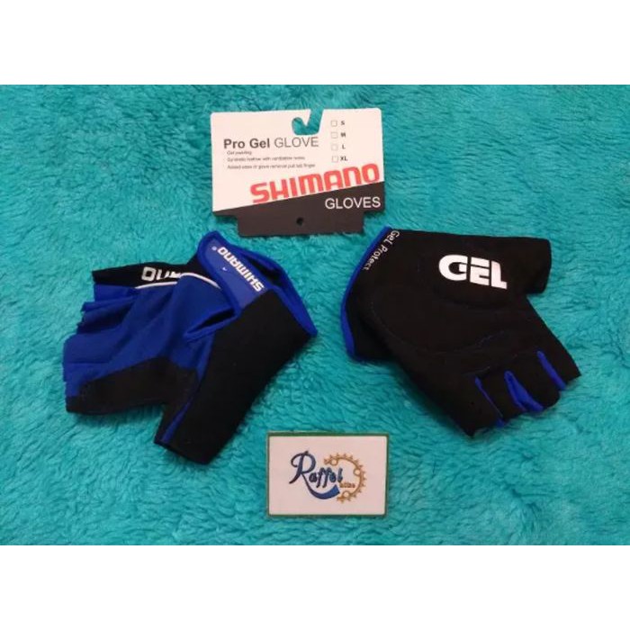 MURAH Termurah. Sarung tangan Shimano gel blue. Gloves