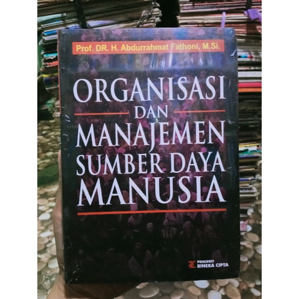 

Organisasi dan Manajemen Sumber Daya Manusia // SDM Manusia