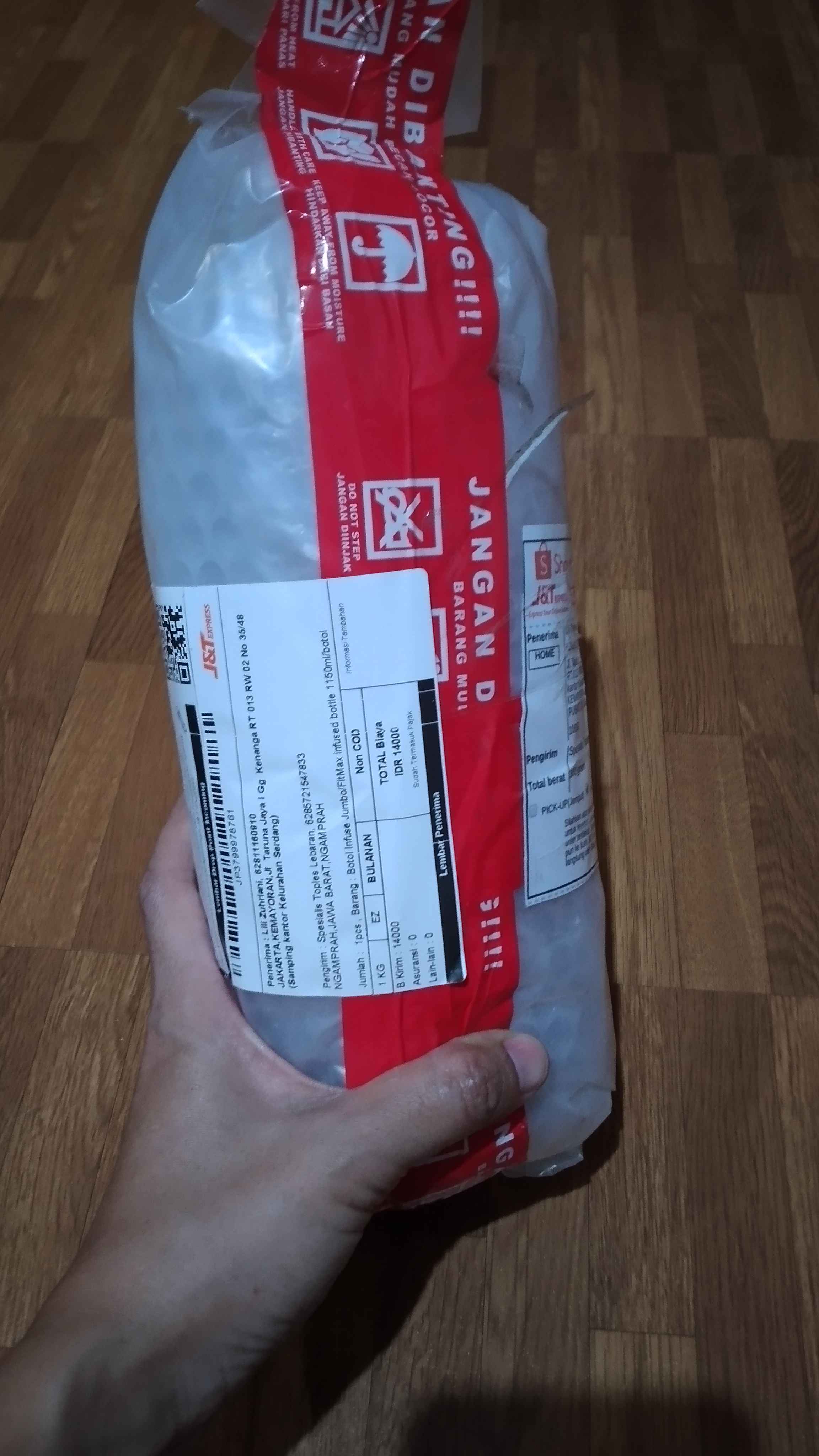 Botol Infuse Jumbo/fit+max Infused Bottle 1150ml/botol Minum /tumbler