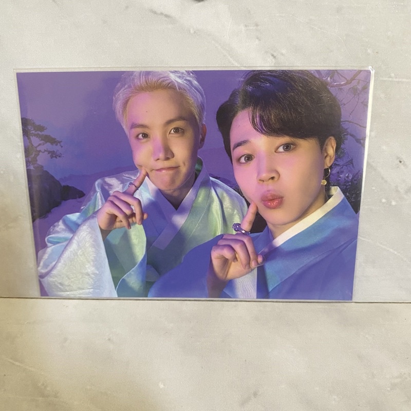BTS PTD Fleece Up Jacket PTD Permission To Dance mpc pc mini photocard unit jimin jhope j hope hobi 