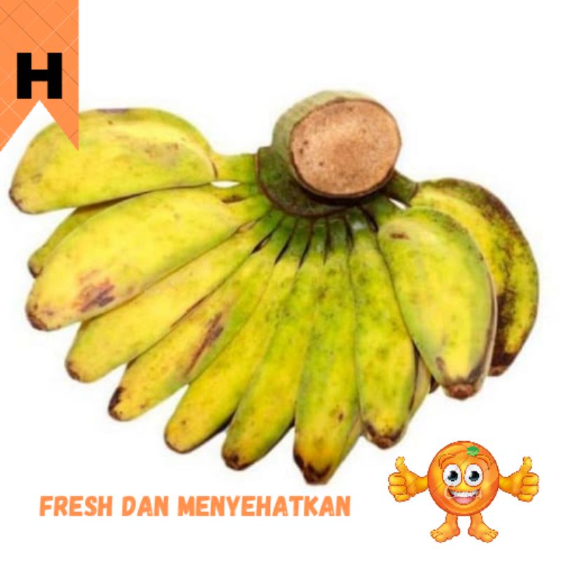 

BUAH PISANG KEPOK KUNING /SISIR