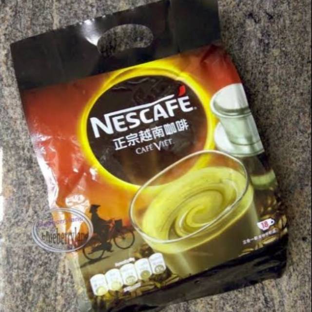 Nescafe cafe viet traditional Vietnamese coffee