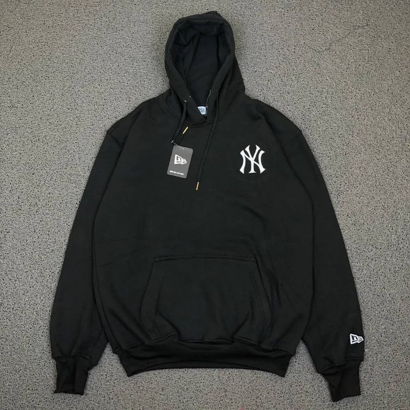 SWEATER HOODIE NEW YORK YANKEES LOGO BORDIR