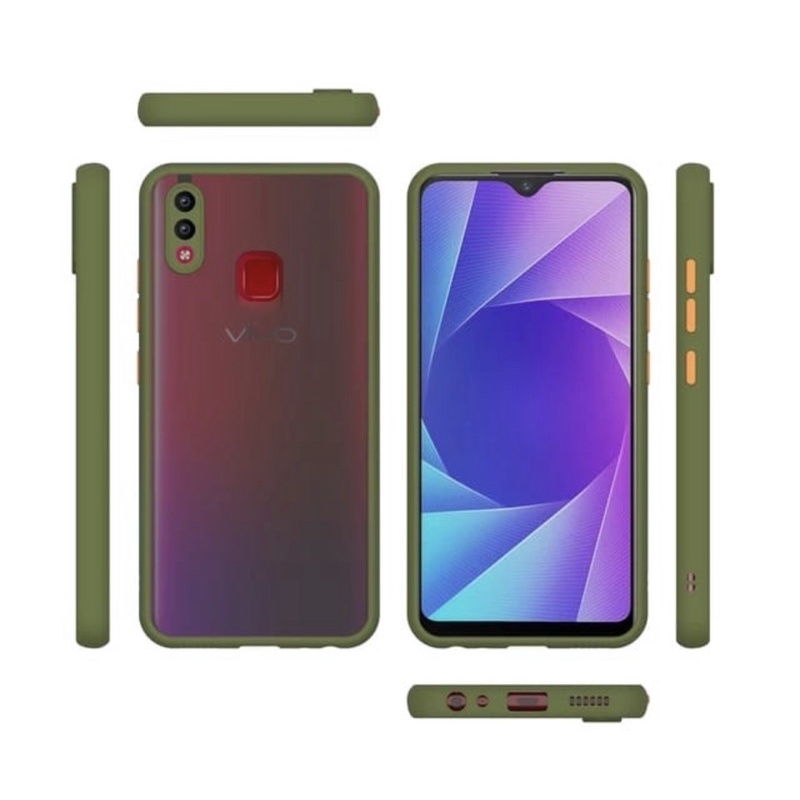 Vivo Y91 / Y95 My Choise Case Dove Bumper Aero Fuze Macaron