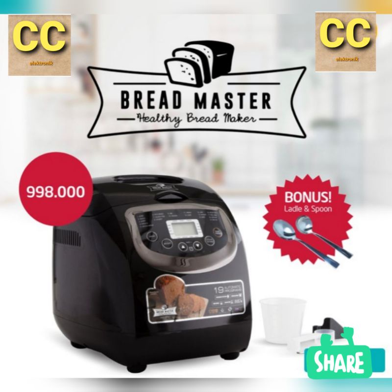 Bread Master Multipro HEALTHY BREADMASTER MAKER ORI