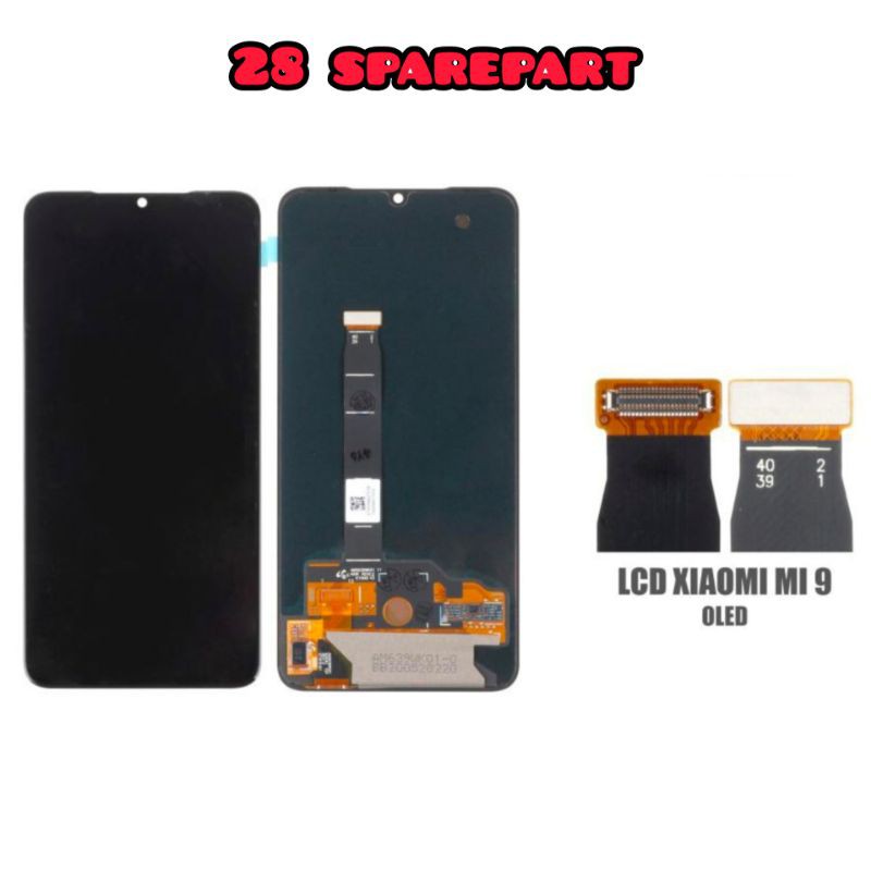 LCD FULLSET XIAOMI MI 9 / MI9 ORIGINAL OLED