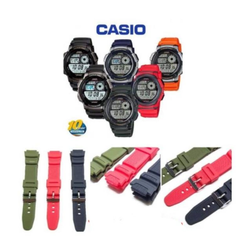 STRAP TALI JAM CASIO AE 1000 murah dan berkualitas ORIGINAL KAK