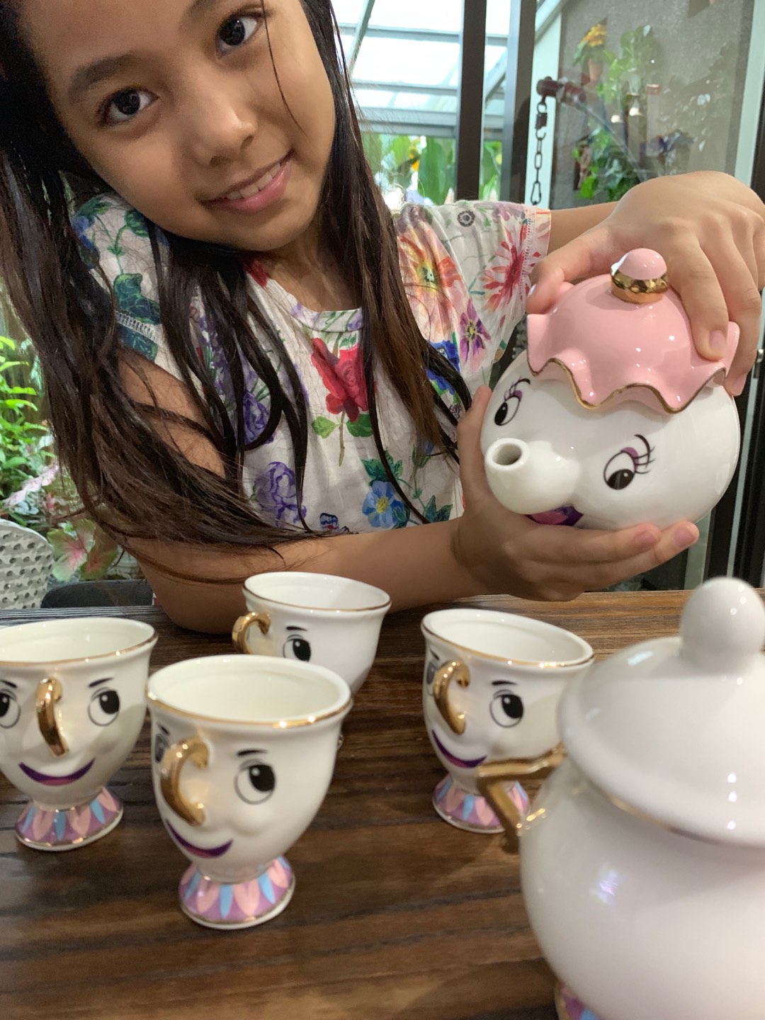 Beauty And The Beast Teapot Mug Mrs Potts Chip Tea Pot Cup