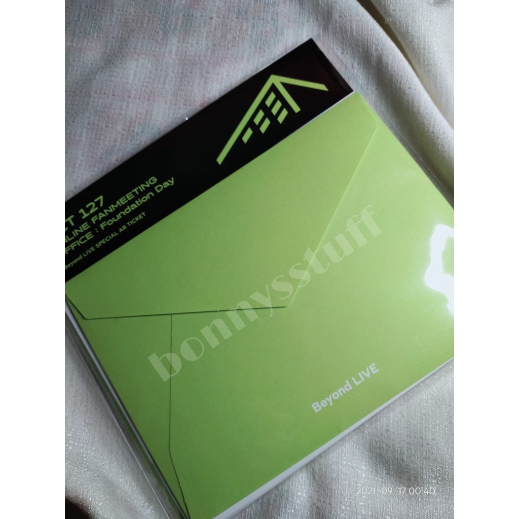 AR Ticket Beyond Live Fanmeet NCT127 Jaehyun Sealed