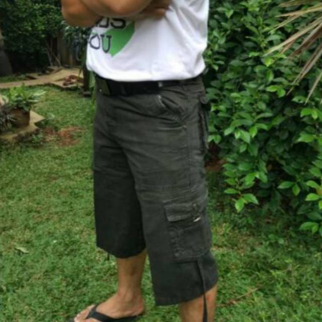  Celana  Cargo  Pendek  Coklat  Size 27 s 44 Shopee Indonesia