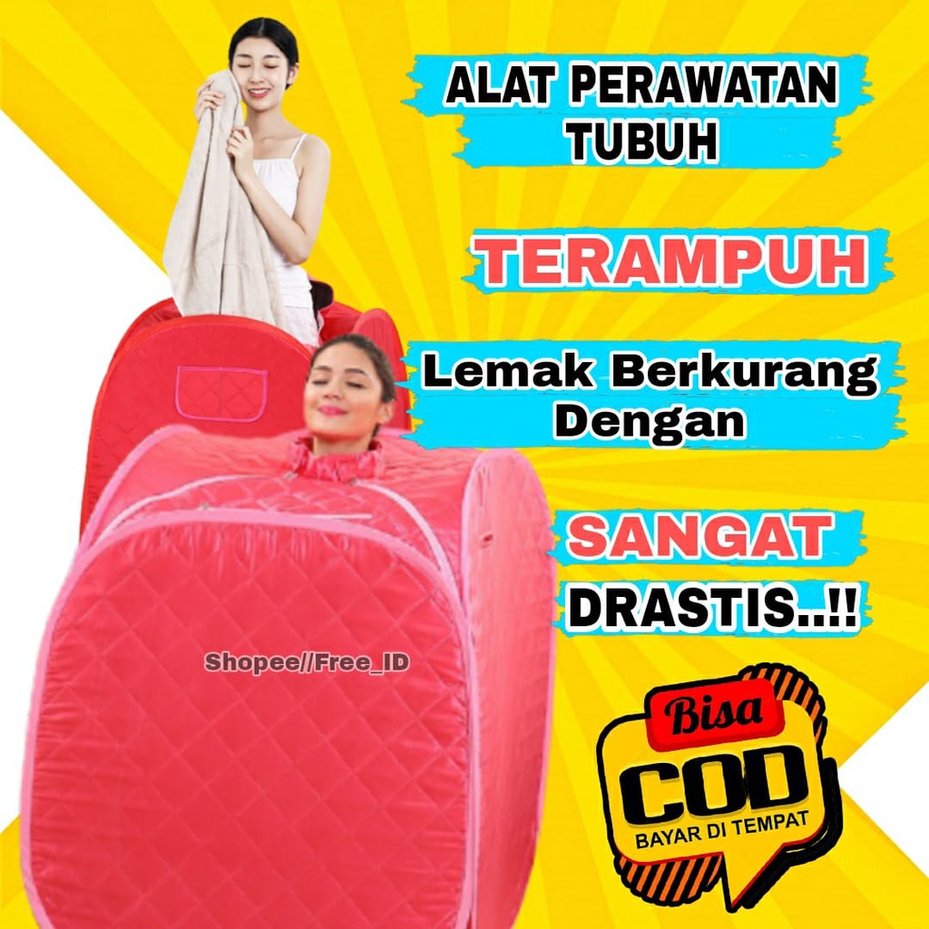 Alat Pelangsing Tubuh Alat Sauna Full Body Portable Room Steam Portable Spa Room