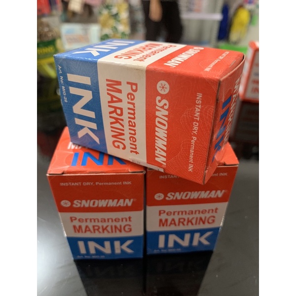 

Isi ulang spidol tinta permanent / refil ink spidol snowman permanen making