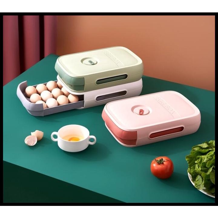 Tempat Penyimpanan Telur 6511 Laci Simpan Telur Box Telur Egg Box
