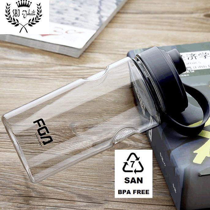 BERKUALITAS BOTOL AIR MINUM INFUSER BPA FREE FGA 1000 ML - PUTIH