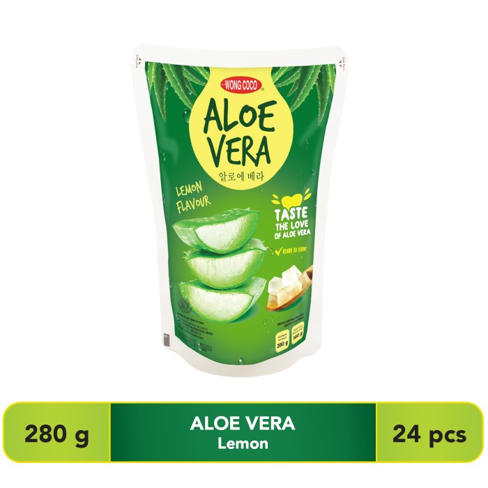 

Wong Coco Aloe Vera Lemon 280Gr X 24 ( 1 Karton ) (BERKUALITAS)