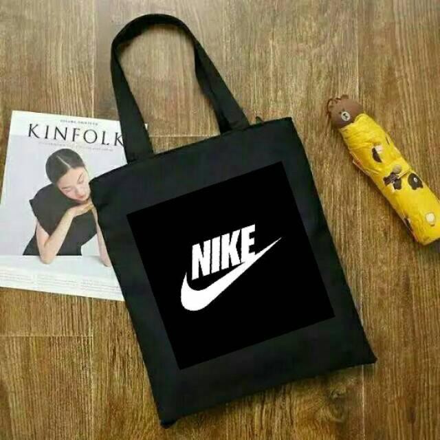 TIKTOK - TOTEBAG (PAKAI SELETING) Tote bag LOGO Tulisan murah wanita custom motif