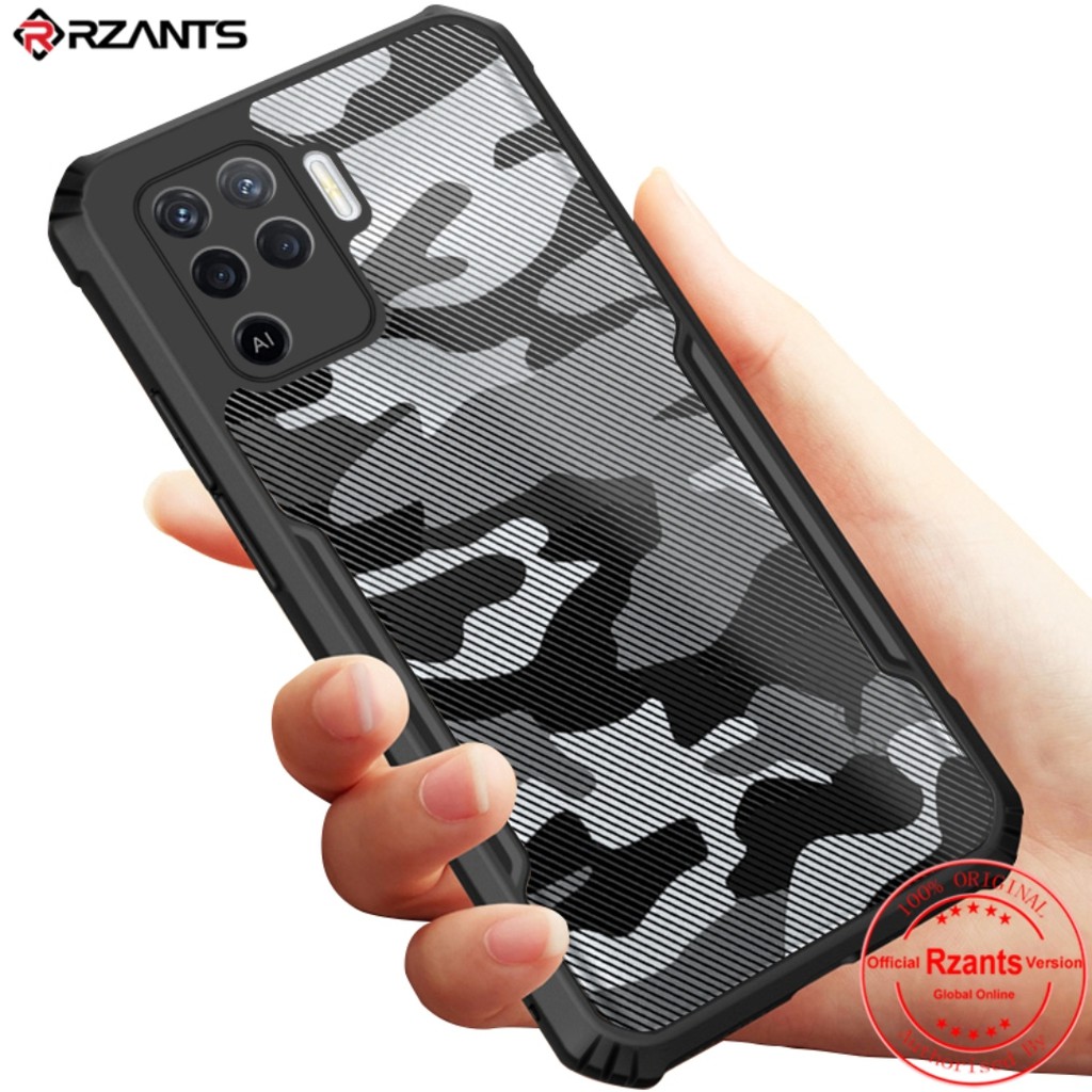 Rzants Camo Army reno 5F 5 4 4f case Camera cover Casing