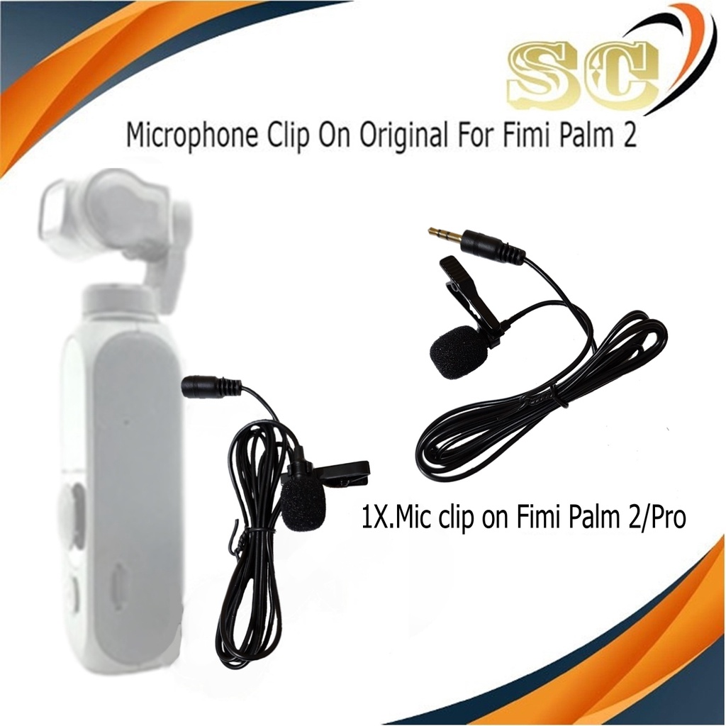 Microphone Clip On Original For Fimi Palm 2 - Mic Hp & Camera