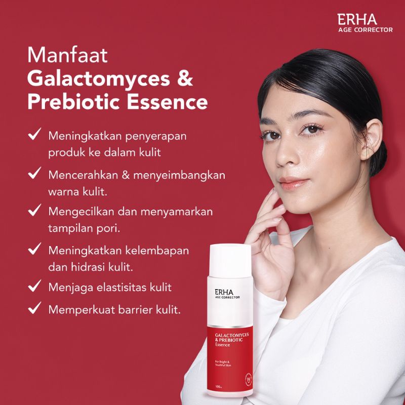 erha21 Age Corrector Galactomyces &amp; Prebiotic Essence 100ml