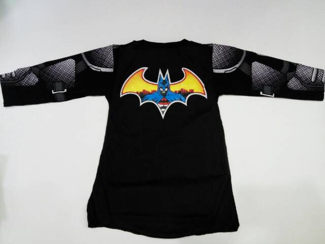 Baju Kostum Anak Karakter Superhero New Batman III Setelan Panjang Cowok