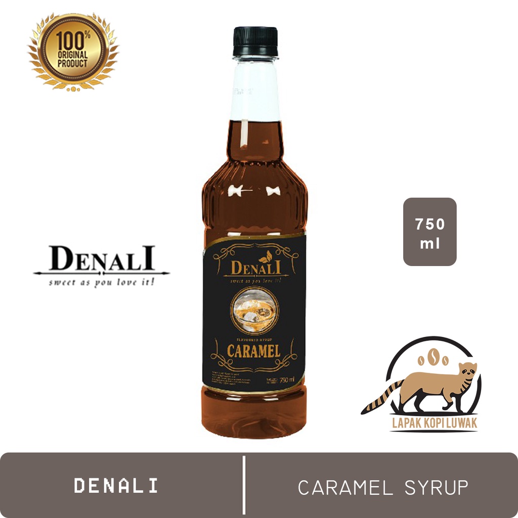 

Caramel Syrup merk Denali