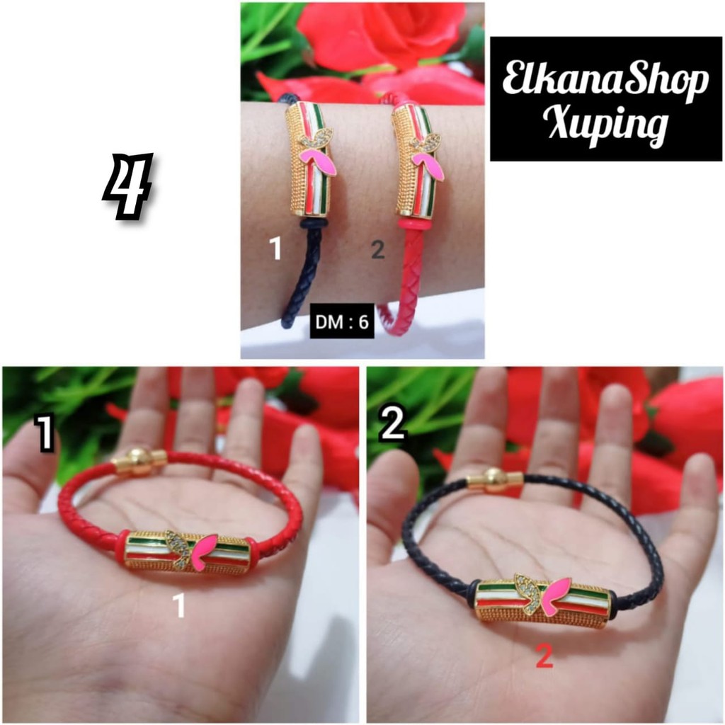 Gelang Magnet Liontin Tabung Xuping,Nomor Bisa Chat Aja Kami