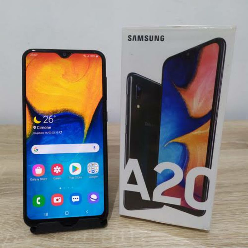 HP SECOND SAMSUNG A20 READY RAM 3/32 BATANGAN