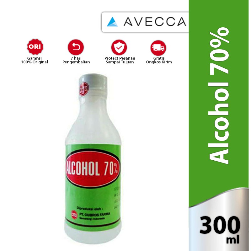(Original) Alcohol 70% 300ml Cito / Alkohol / (Anti Septik) Exp Lama Termurah