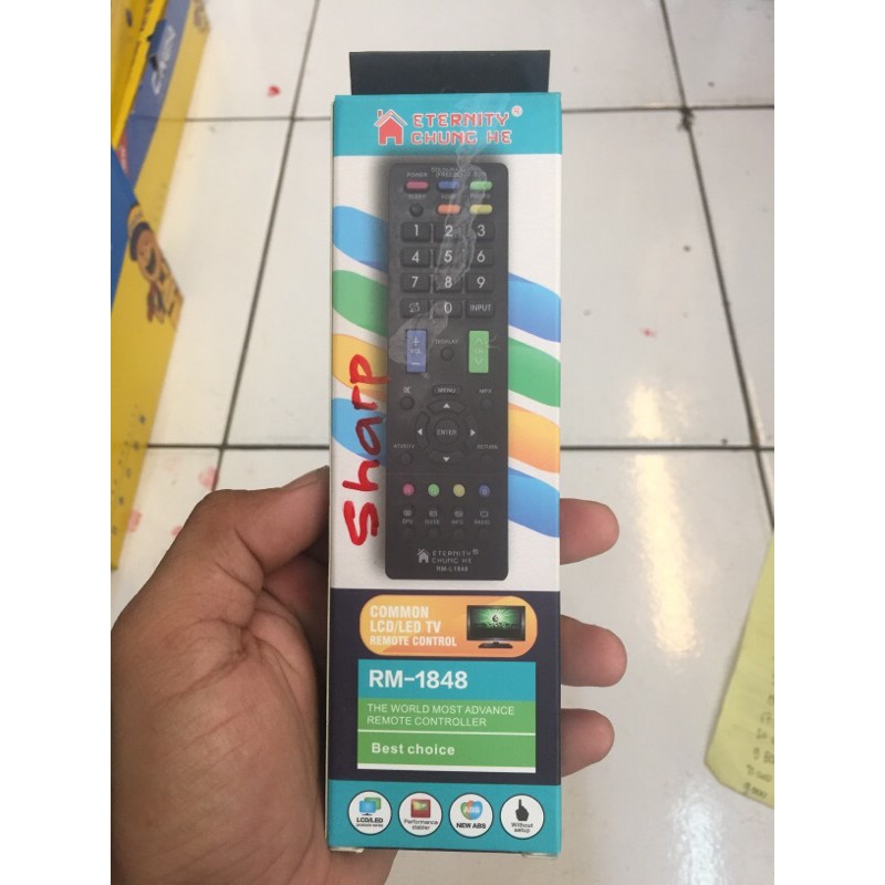 Remot sharp rm-1848 remot tv sharp lcd led