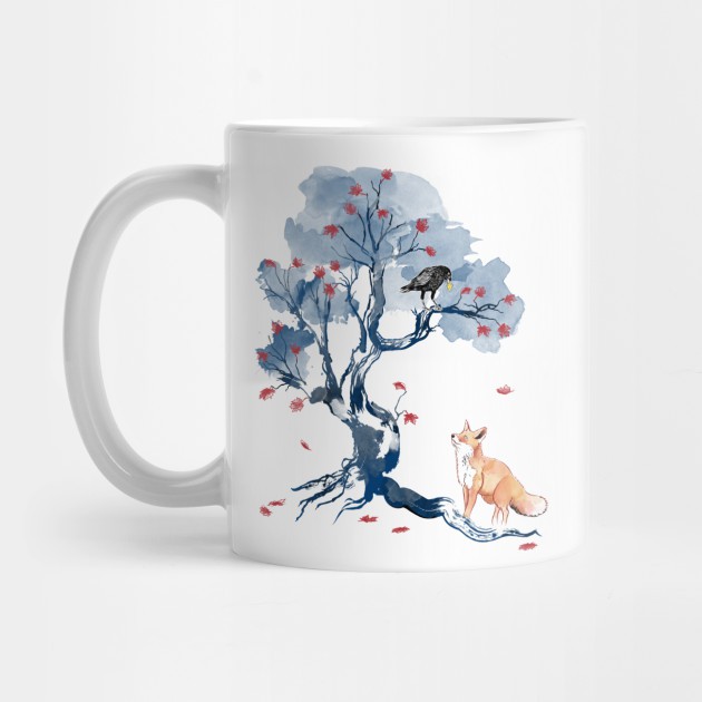 Mug The Fox and the Crow