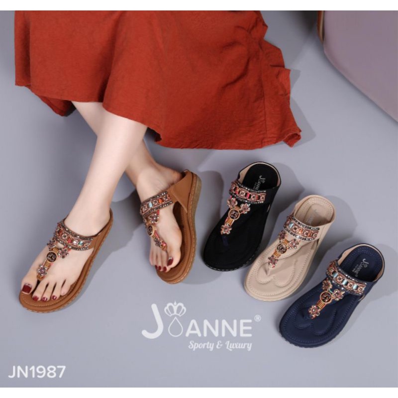 RESTOCK!! [ORIGINAL] JOANNE Sandals Shoes Sepatu Wanita #JN1987