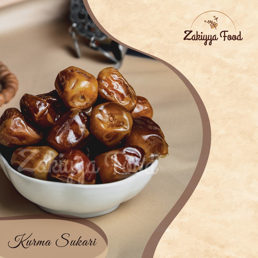 

Kurma Sukari Manis 500gr - Zakiyya Food