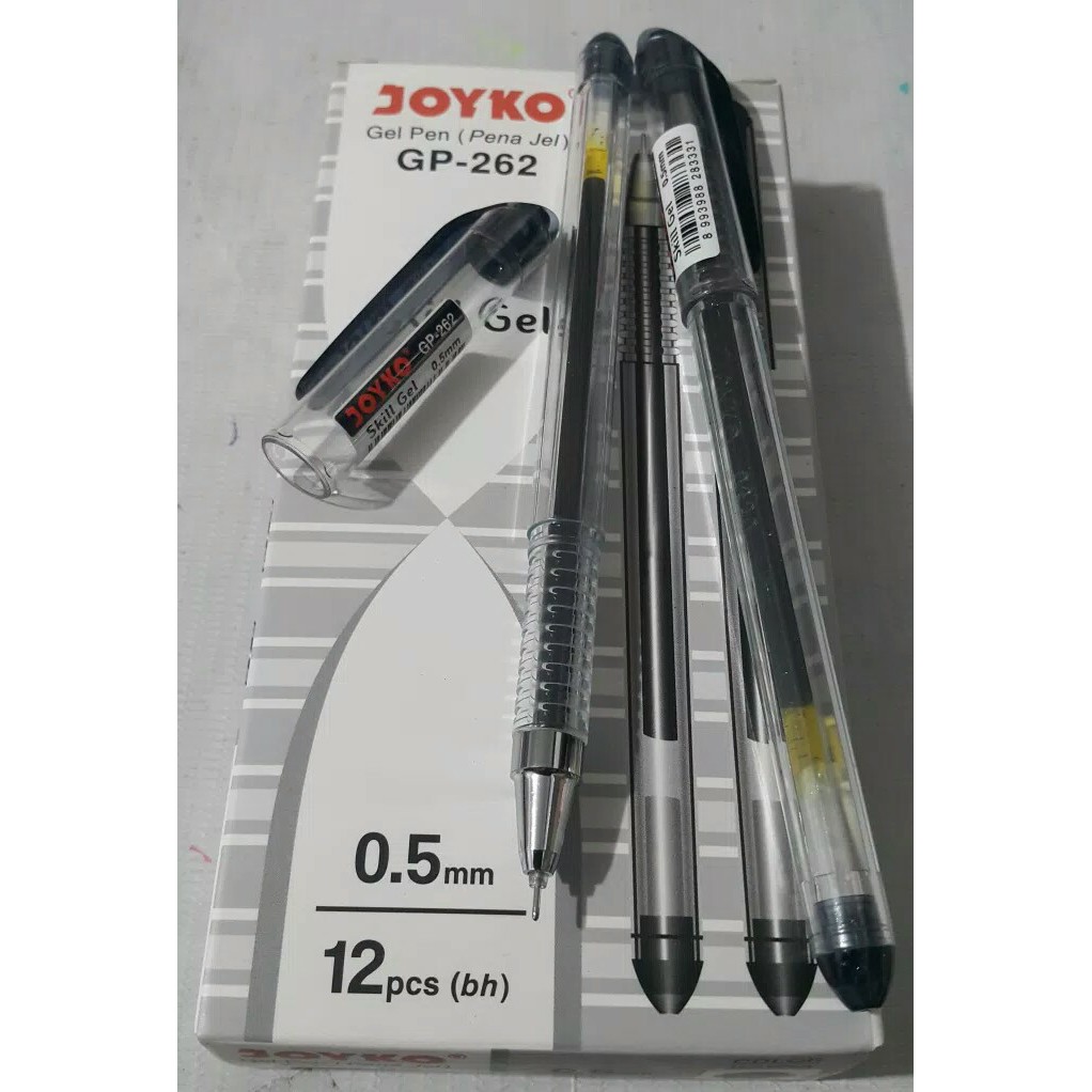 

PEN / PULPEN NEW !! JOYKO GP262 SKILL JELL (HITAM) 0.5mm UJUNG LANCIP