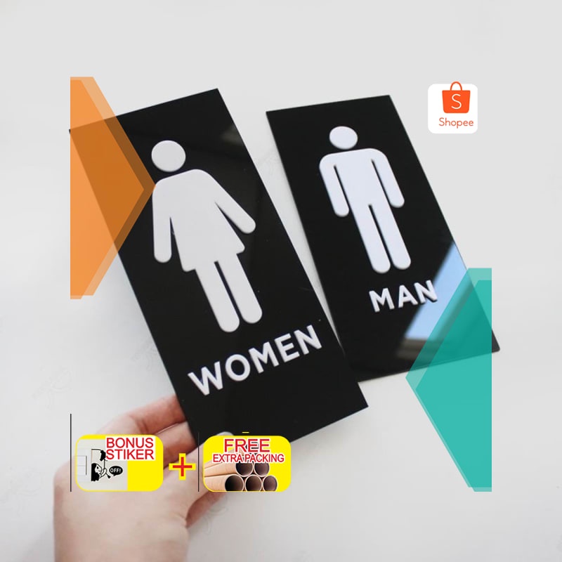 

Promo SIGN TOILET WC AKRILIK MODERN TIMBUL | SIGN TOILET TIMBUL AKRILIK Keren