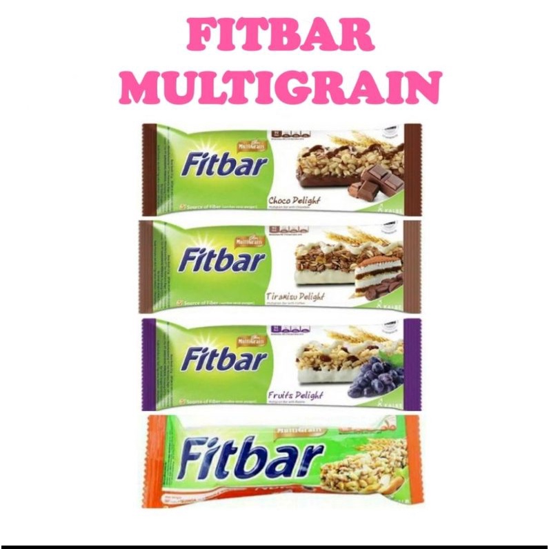 

Kalbe - Fitbar Multigrain Bar Sereal Snack 22gr