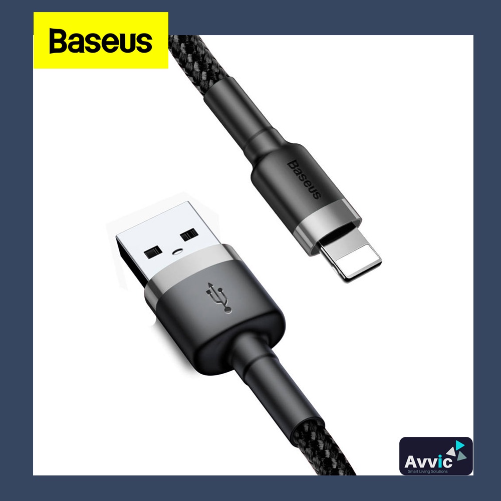 BASEUS Kabel Data Cafule Cable USB for Lightning Fast Charger 1.5A 2M