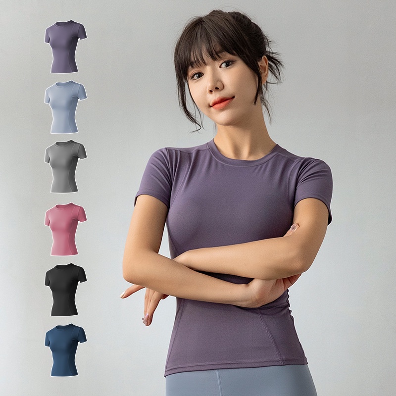 [OXY] Olahgara Wanita Basic Slim Sports T-Shirts 2008 (S/M/L)-7