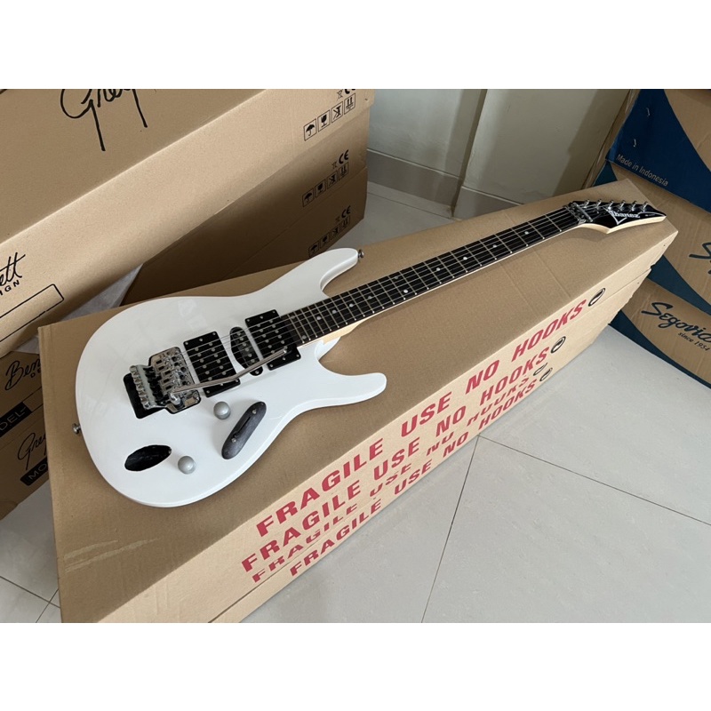 Gitar Ibanez S Series white new pickup Gnb Korea